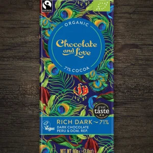 RICH DARK 71% - DARK CHOCOLATE PERU & DOMINICAN REPUBLIC