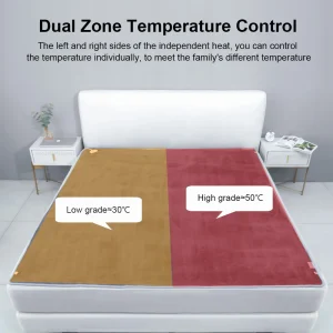 Electric Blanket 220V Thicker Automatic Thermostat Electric Heating Blanket Body Warmer Thermal Mattress for Room Blanket heated 3