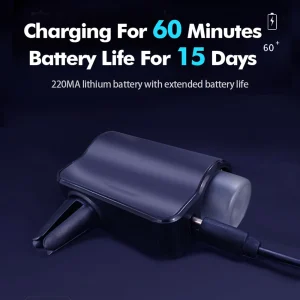 Smart Car Air Aromatherapy Diffuser Fragrance Car Air Fresheners With Three Adjustable Humidifier Essential Oil Diffuser 5