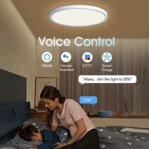 BENEWTON TUYA Ceiling Lamp Room Decor Led Light RGB APP Voice Control Alexa Google Smart Lamp For Home 5