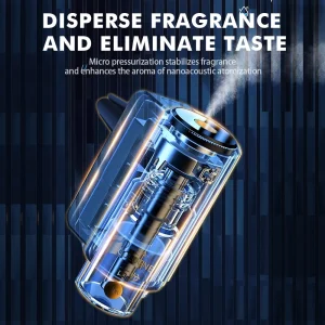 Smart Car Air Aromatherapy Diffuser Fragrance Car Air Fresheners With Three Adjustable Humidifier Essential Oil Diffuser 3