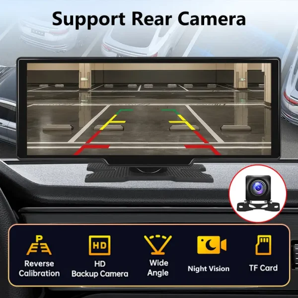 Sat Nav 10.26 inch Screen Carplay & Smart Player With GPS Voice Control - Image 6