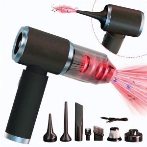 3-in-1 Portable Wireless Rechargeable Handheld Car Vacuum Cleaner