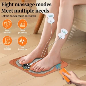 3D Smart Foot Massage Pad RF Remote Feet Massager 8 Modes 29 LevelsImprove Blood Circulation Relax Muscles Slim Legs Foot Pad 3