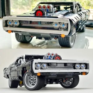 Technical Car Dodged Charger Racing Car Building Blocks Model Movie Fast And Furious Famous Vehicle 42111 Bricks Boy Toys Gifts 5